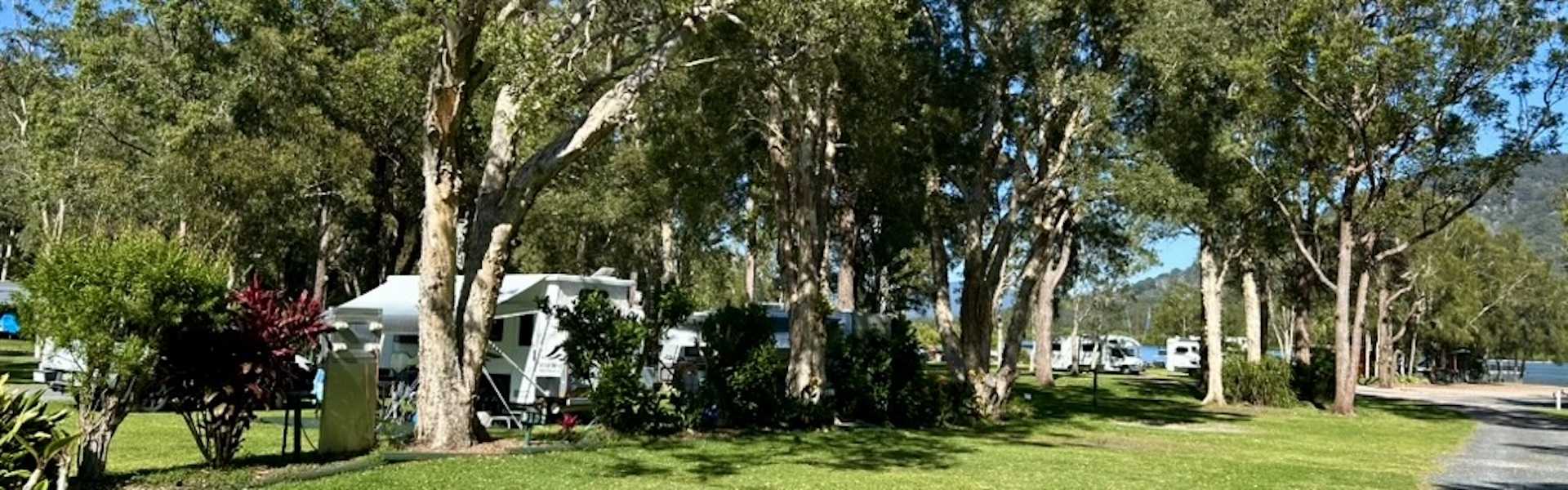 Kui Parks, Diamond Waters Caravan Park, Dunbogan