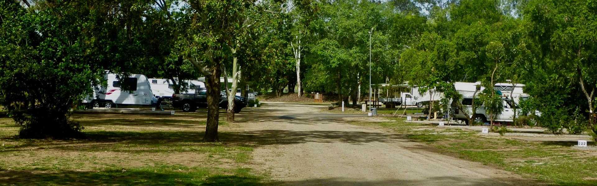 Kui Parks, Monto Caravan Park, Sites