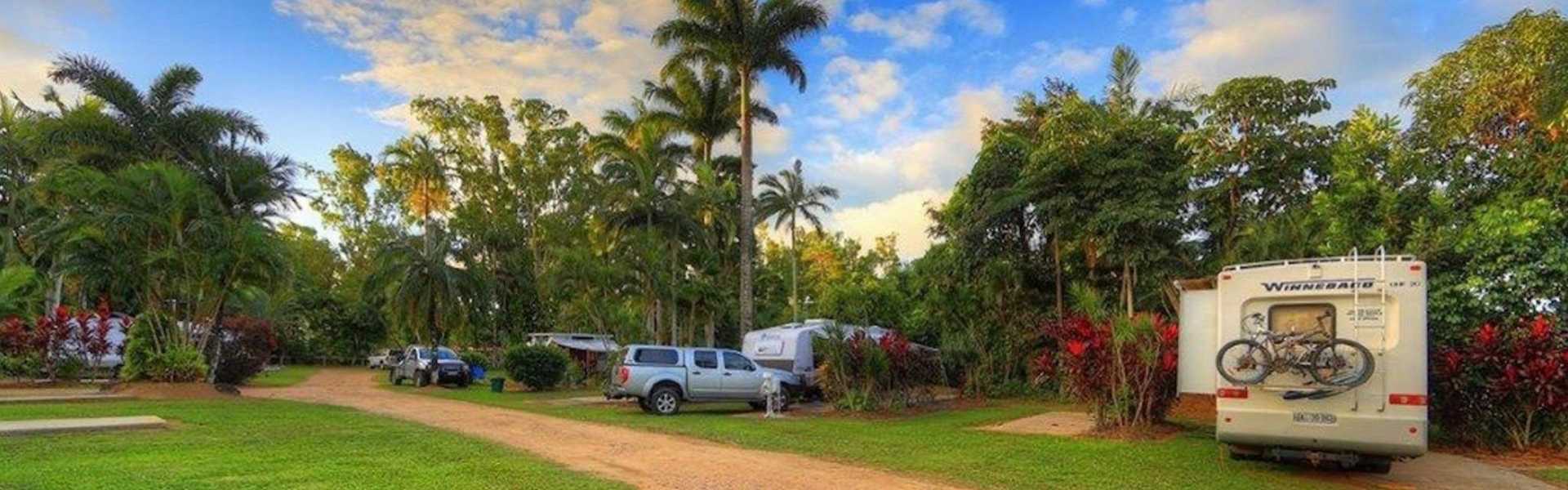 Kui Parks, Tropical Hibiscus Caravan Park, Mission Beach, Sites