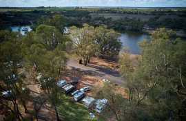 Kui Parks, Apex Riverbeach Holiday Park, Aerial View
