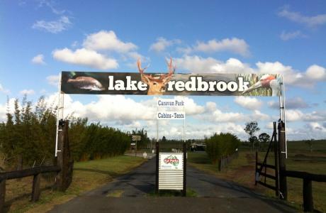 Kui Parks, Lake Redbrook Holiday Retreat, Childers, Entrance