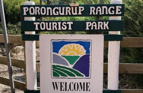 Kui Parks, Porongurup Range Tourist Park, Signage