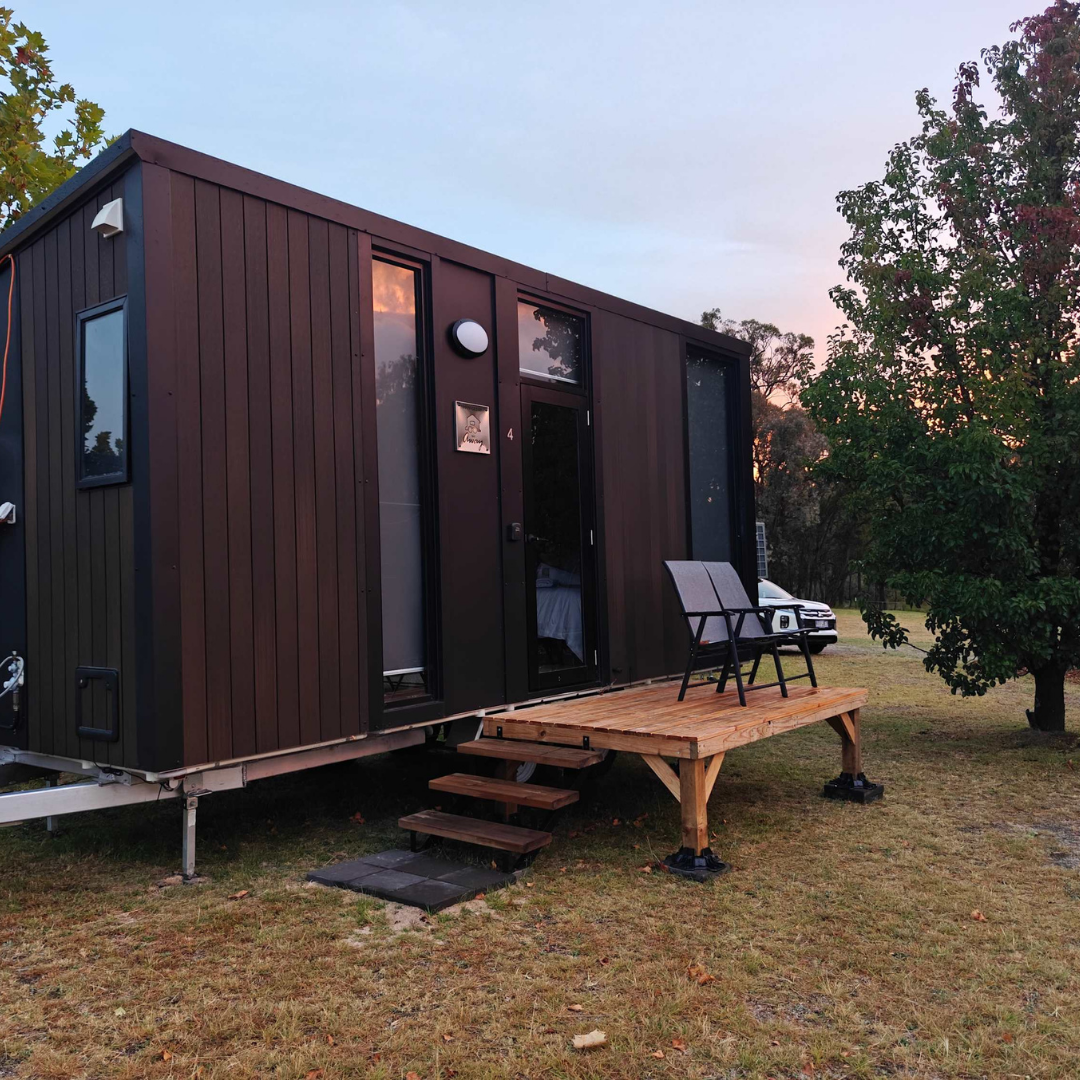 Southern Downs Tiny Away Escape @ Granite Belt Kui Parks Tiny Home Cabin
