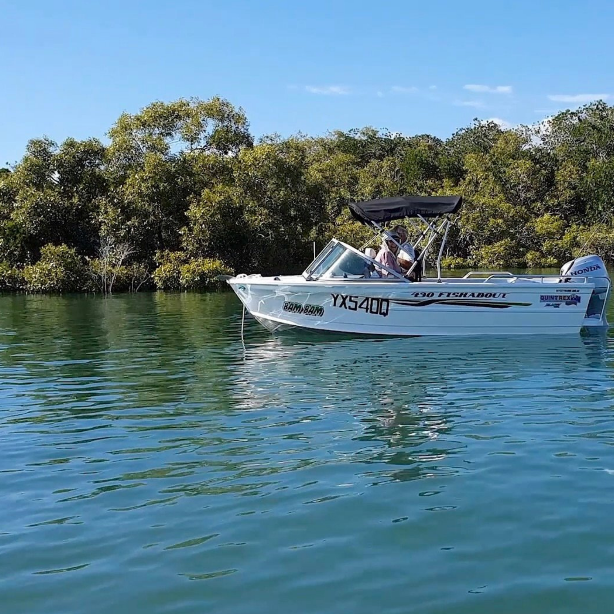 Maaroom Caravan Park, Kui Parks, Fraser Coast, Boat