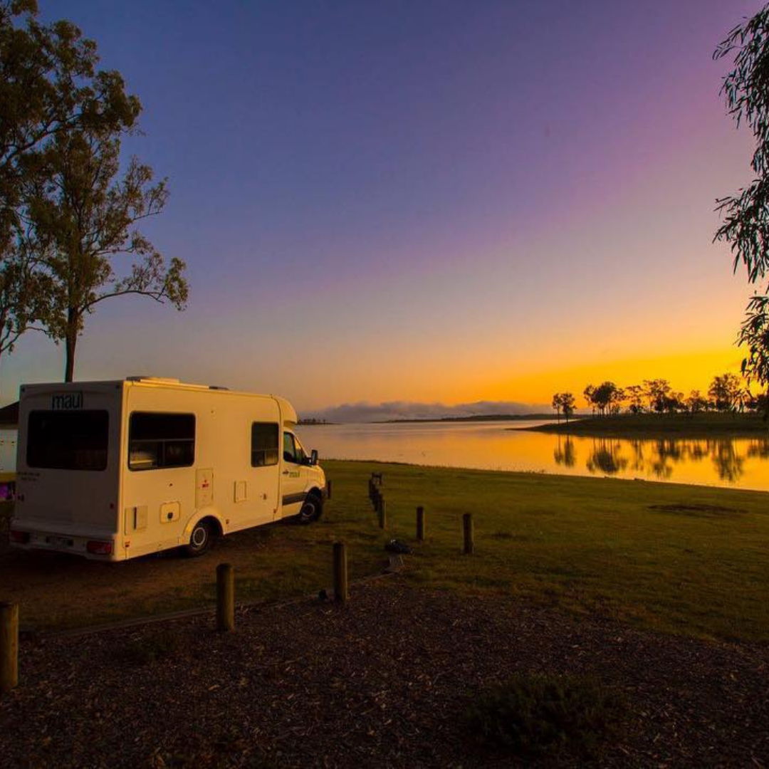 Somerset Park Campground Caravan