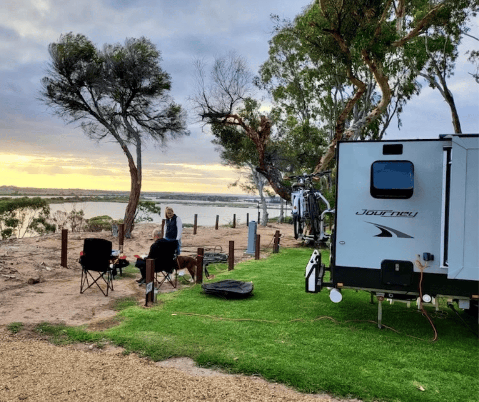 Waterfront Holiday Park powered site