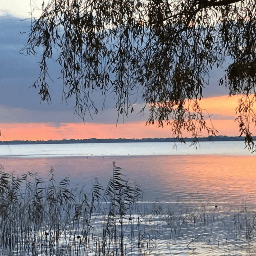 Lake Colac Holiday Park sunrise