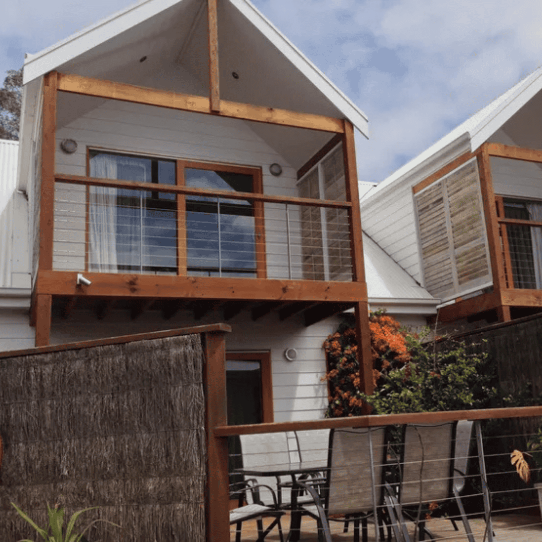 Beach park tourist caravan park cabin