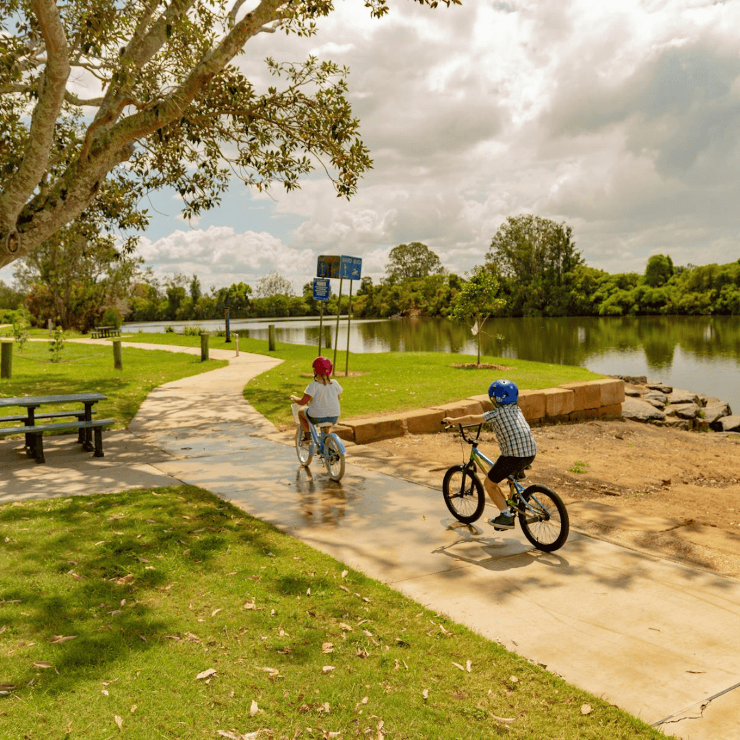 Coraki Riverside Caravan Park Cycling Track
