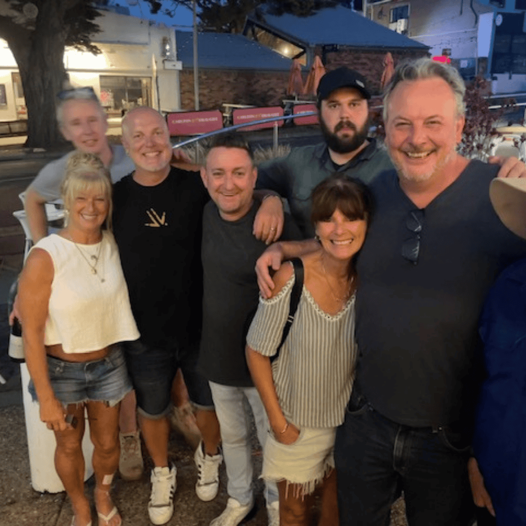 Beach park tourist caravan park filming crew