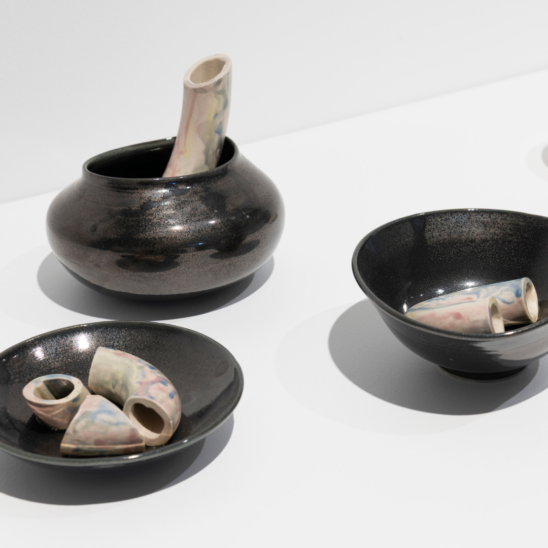 Tyza Hart: Appearing Art Gallery And Installation Standown Park Kui Parks Ceramic Bowls
