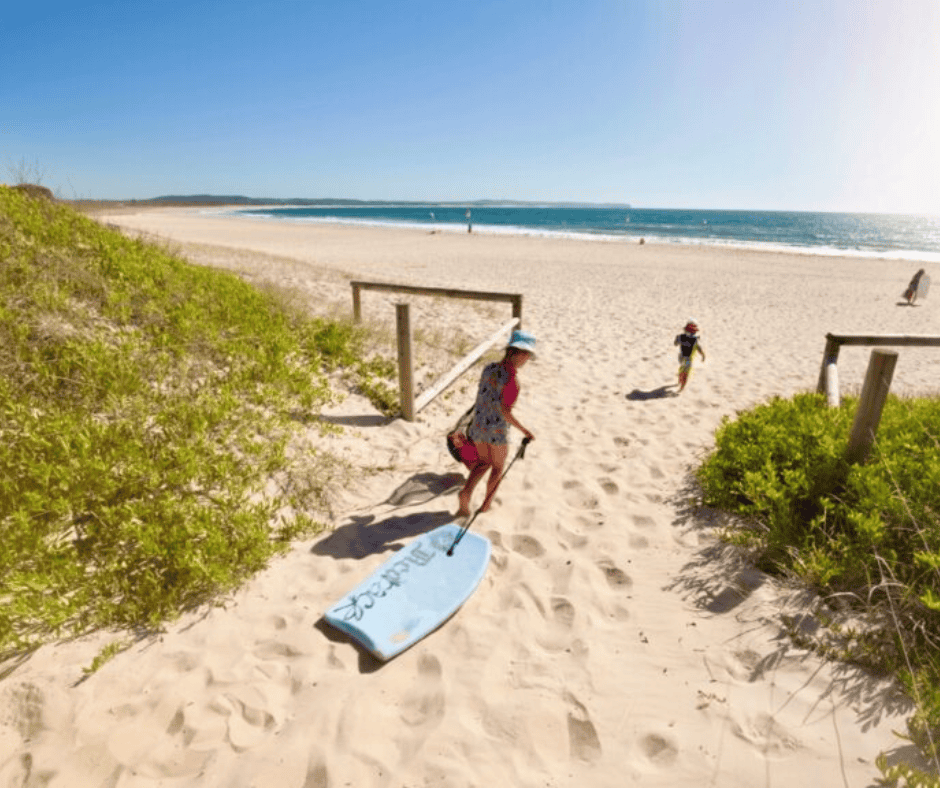 Blacksmiths Beachside Holiday Park Beachfront