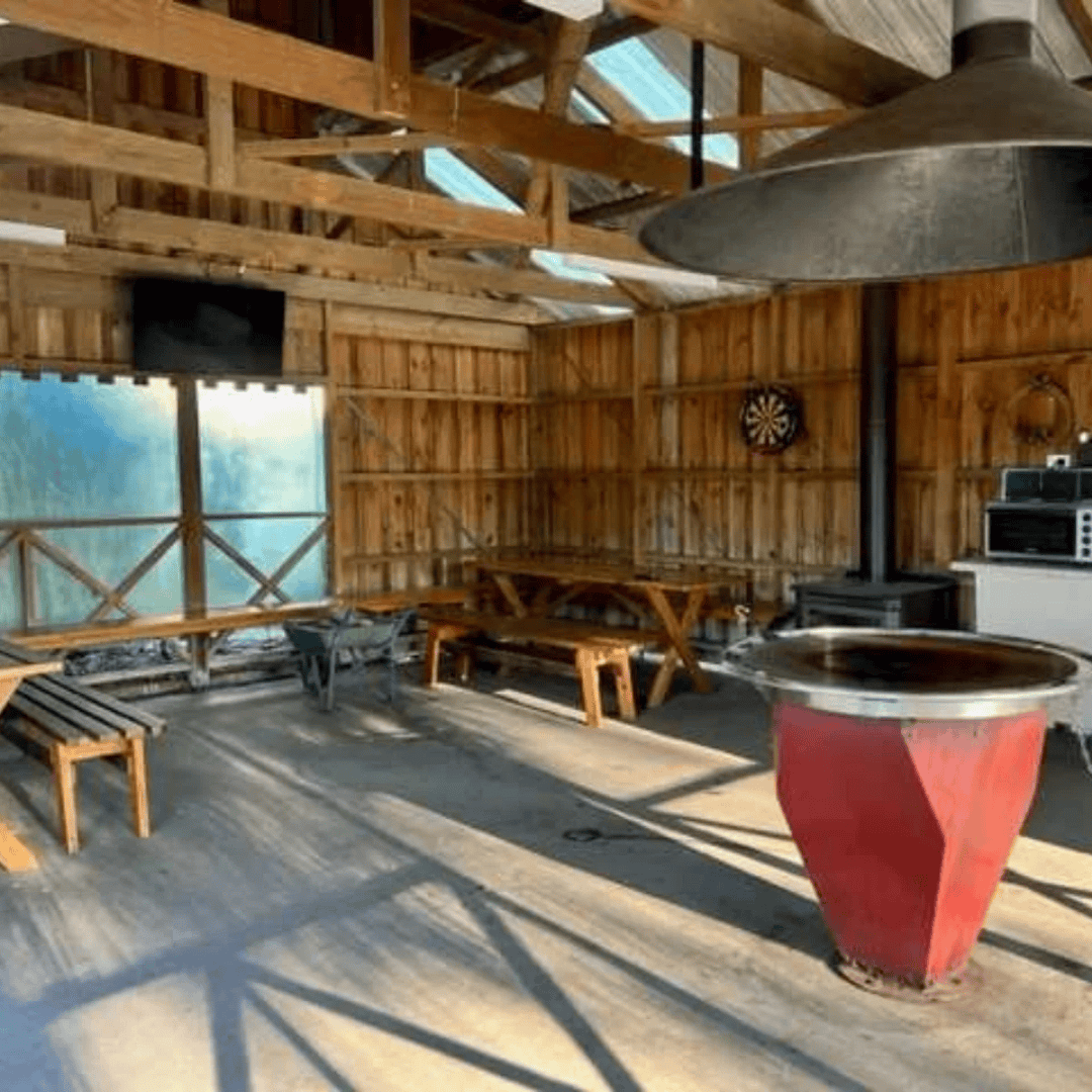Beach park tourist caravan park camp kitchen