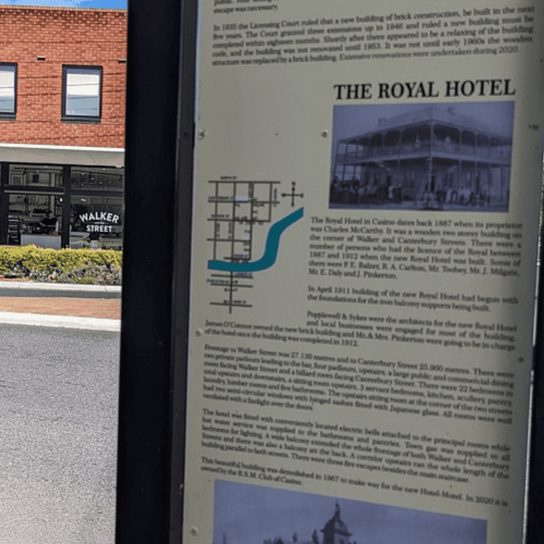 Self-guided Casino Historical Walk
