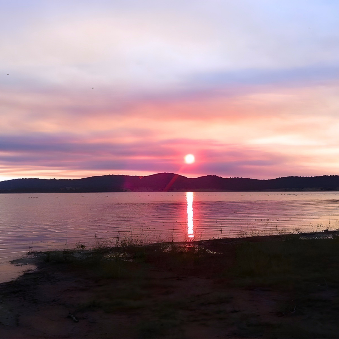 Southern Downs Lake Leslie Tourist Park Kui Parks Sunset