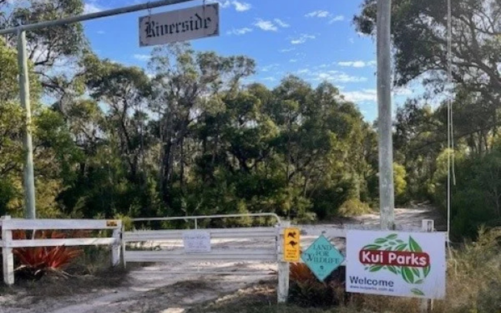 riverside burrum heads kui parks entrance