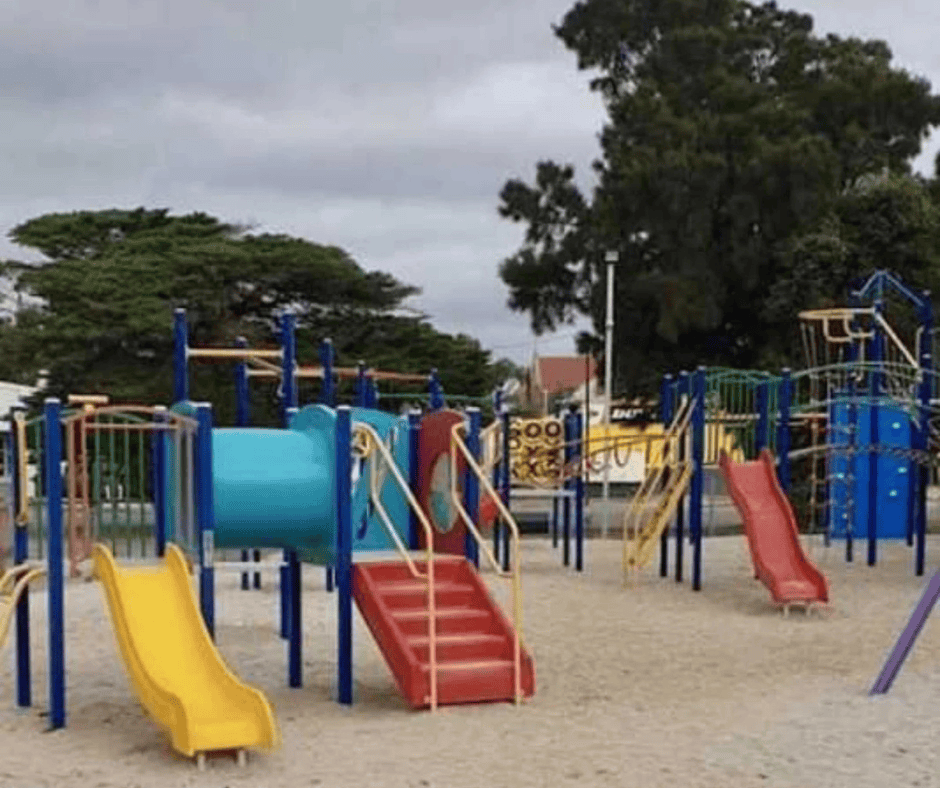 Minlaton Caravan Park playground