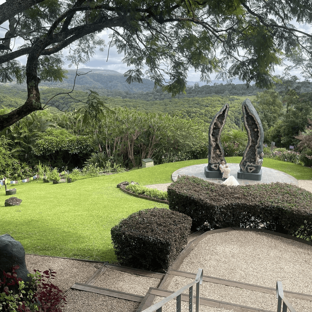 Crystal Castle & Shambhala Gardens near Mullumbimby