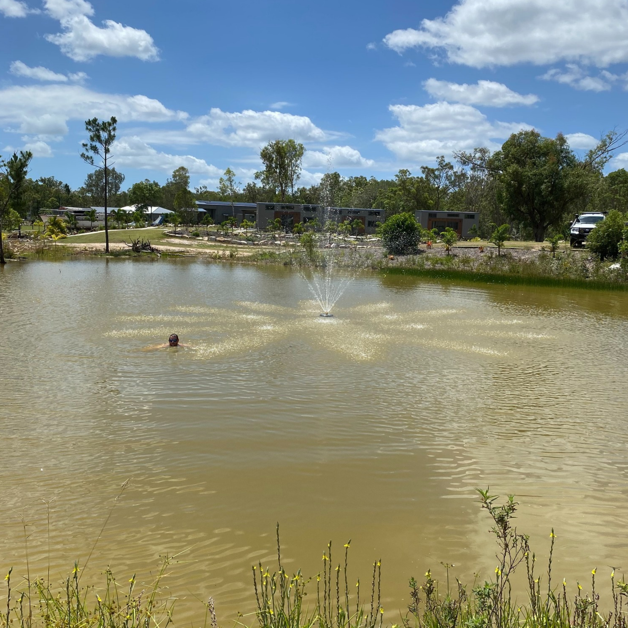 Wide Bay Getaway, Kui Parks, Fraser Coast, Lake, Dam, Swimming