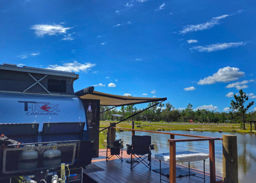 fraser coast kui parks wide bay getaway caravan