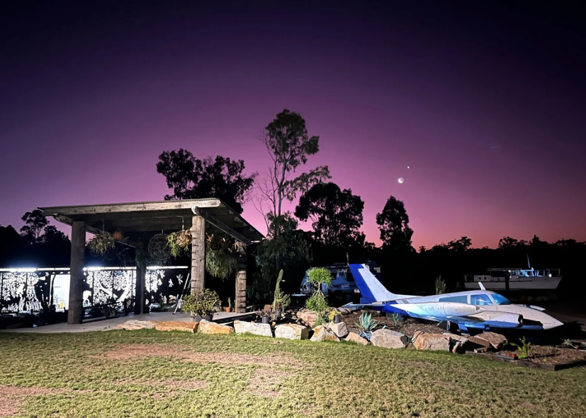 fraser coast kui parks wide bay plane