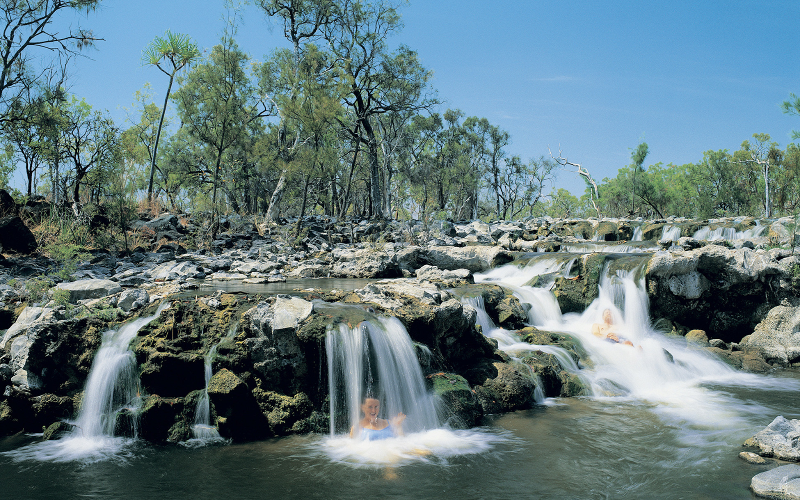 waterfall near mount surprise