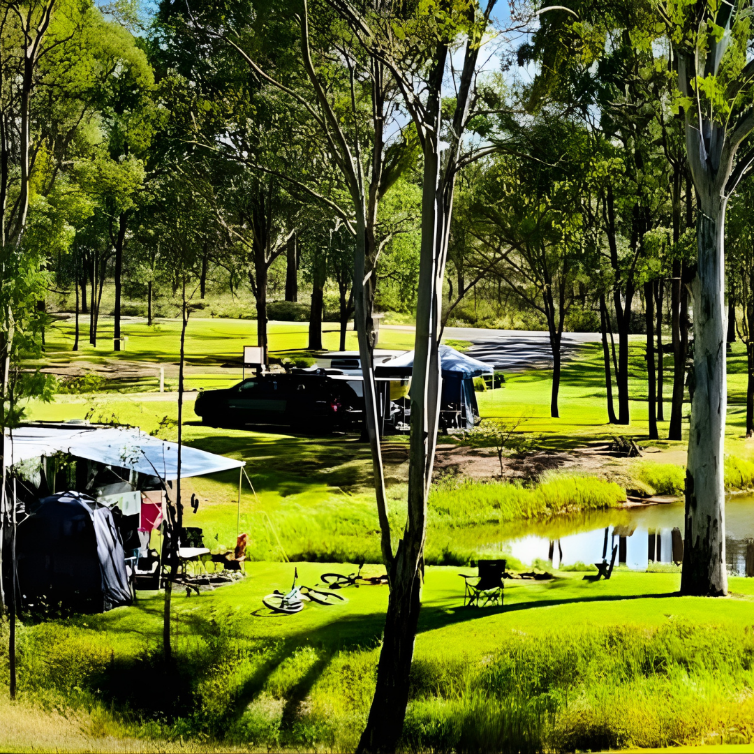 South Burnett Barambah Bush Caravan and Camping Park Kui Parks  Caravan Site