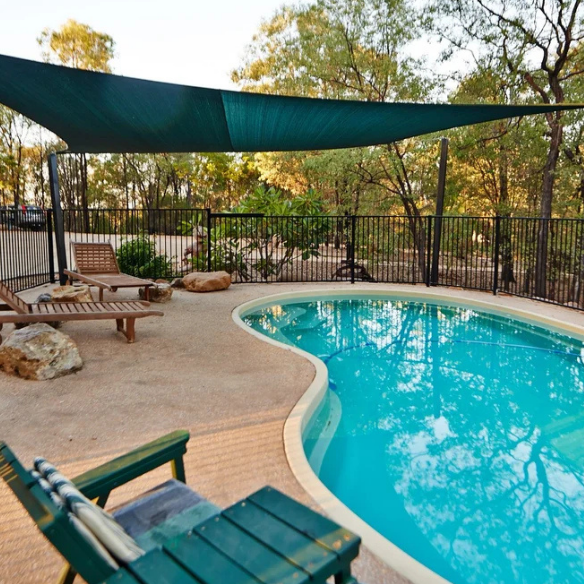 Queensland Road Trip Part 3 Kui Parks Sapphire Caravan & Cabin Park Outdoor Pool