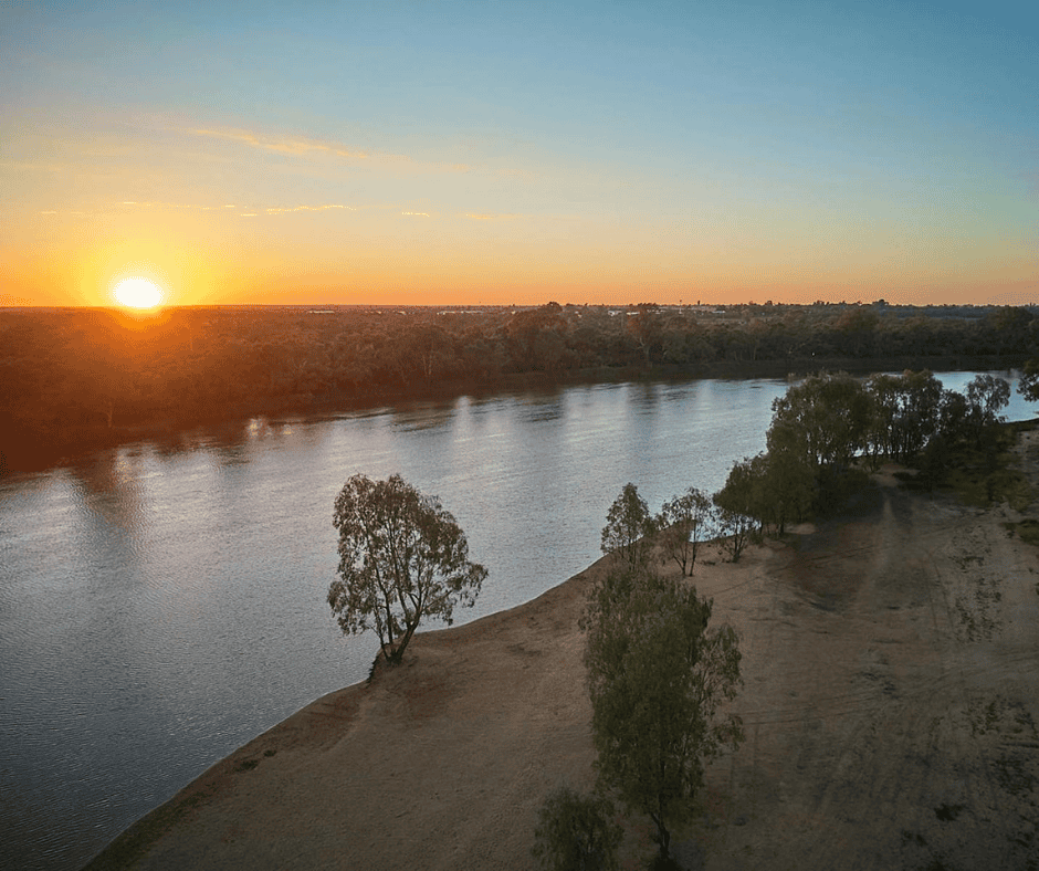Apex Riverbech Holiday Park Sunset