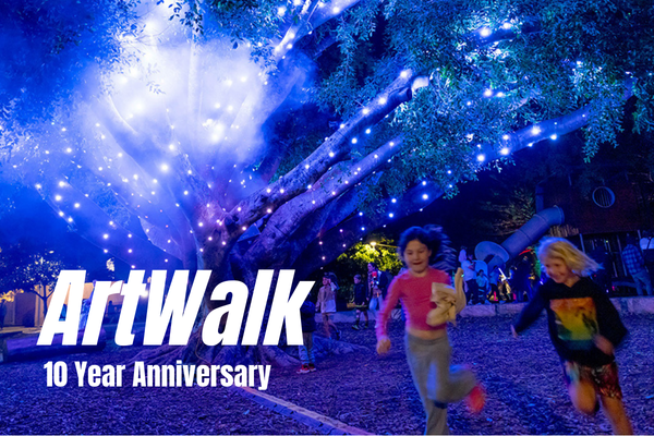 ArtWalk 10 Year Anniversary Diamond Waters Caravan Park Kui Parks