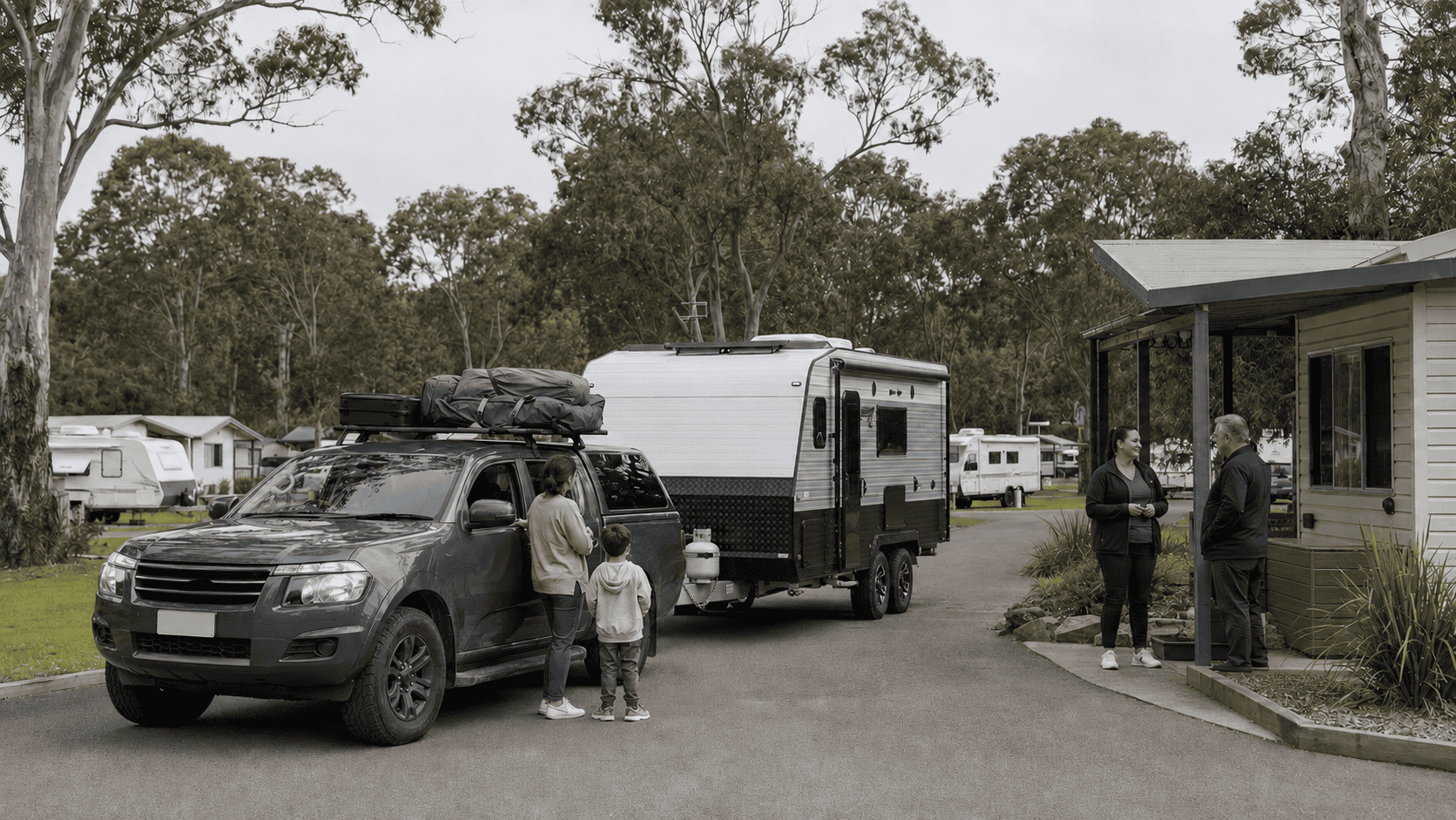 caravan park
