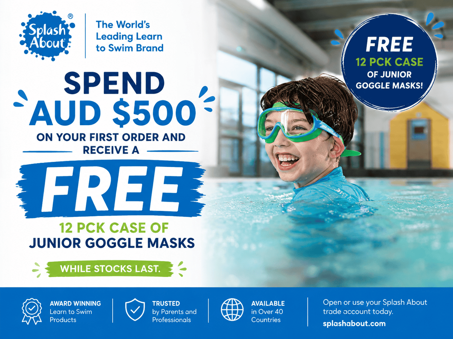 Splash About – HOT DEAL AVAILABLE NOW