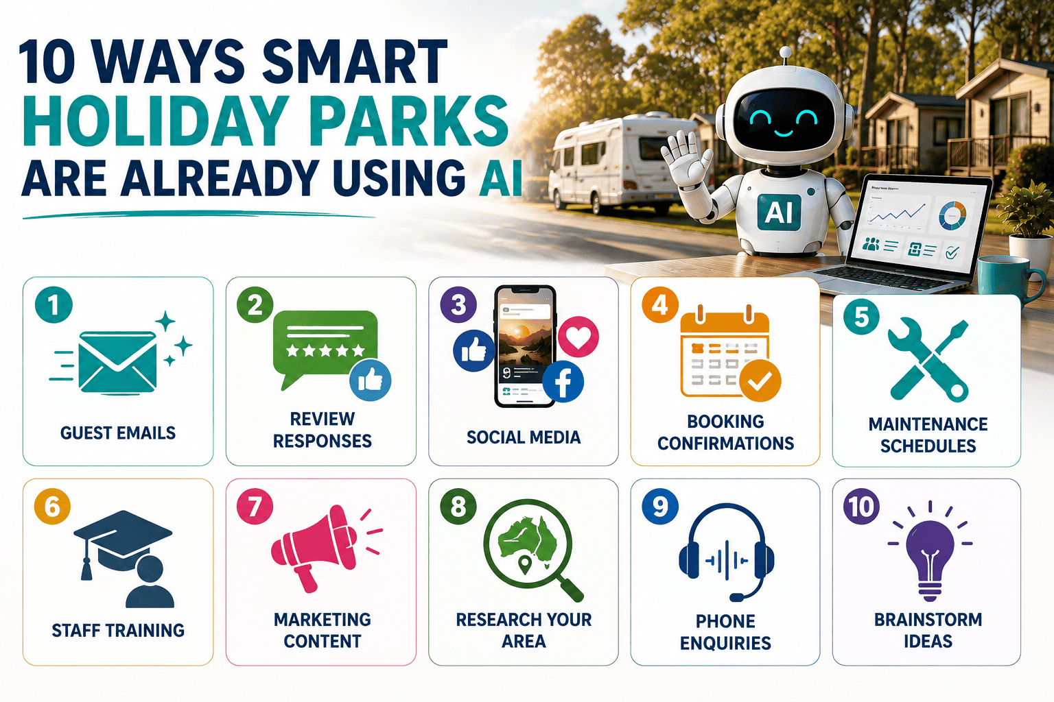 10 Ways Smart Holiday Parks Are Already Using AI
