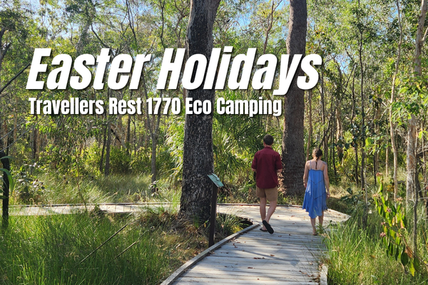 Easter School Holidays Travellers Rest 1770 Eco Camping Kui Parks Nature walk