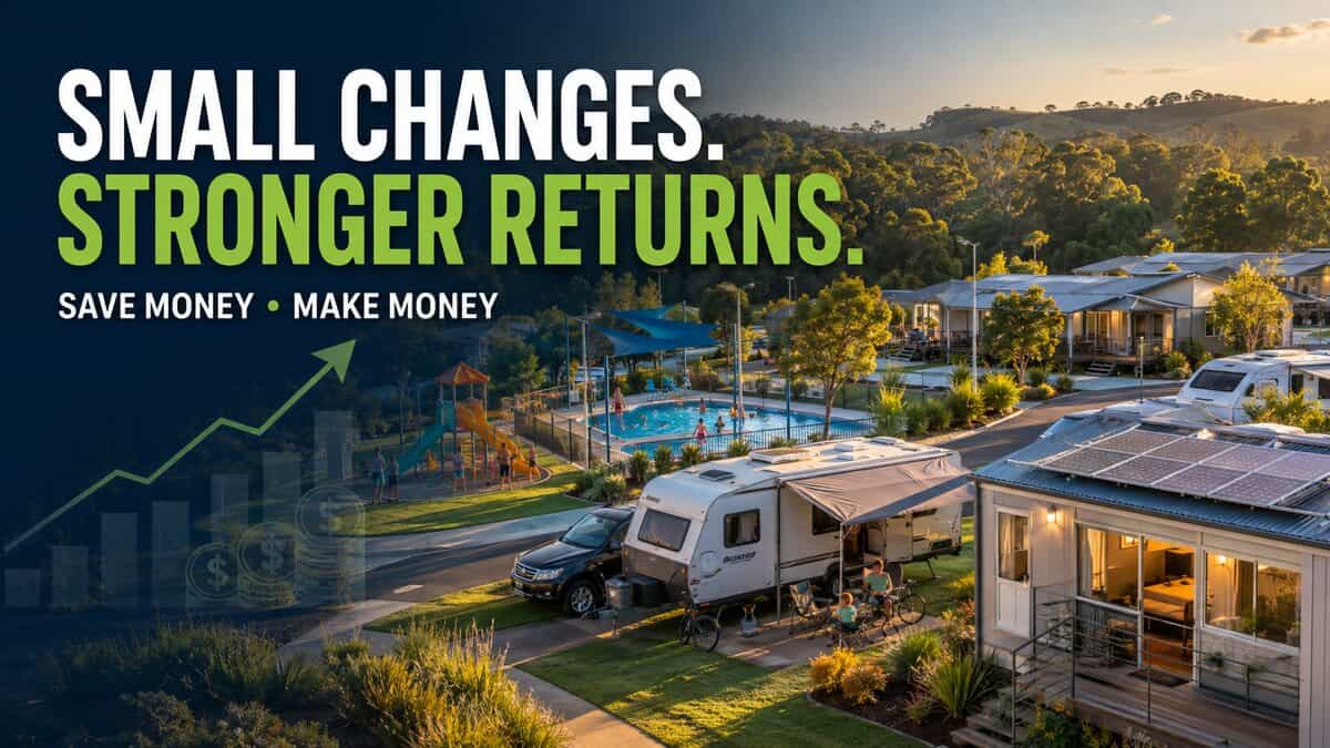 Small Changes, Stronger Returns: How Holiday Parks Can Save Money and MakeMoney