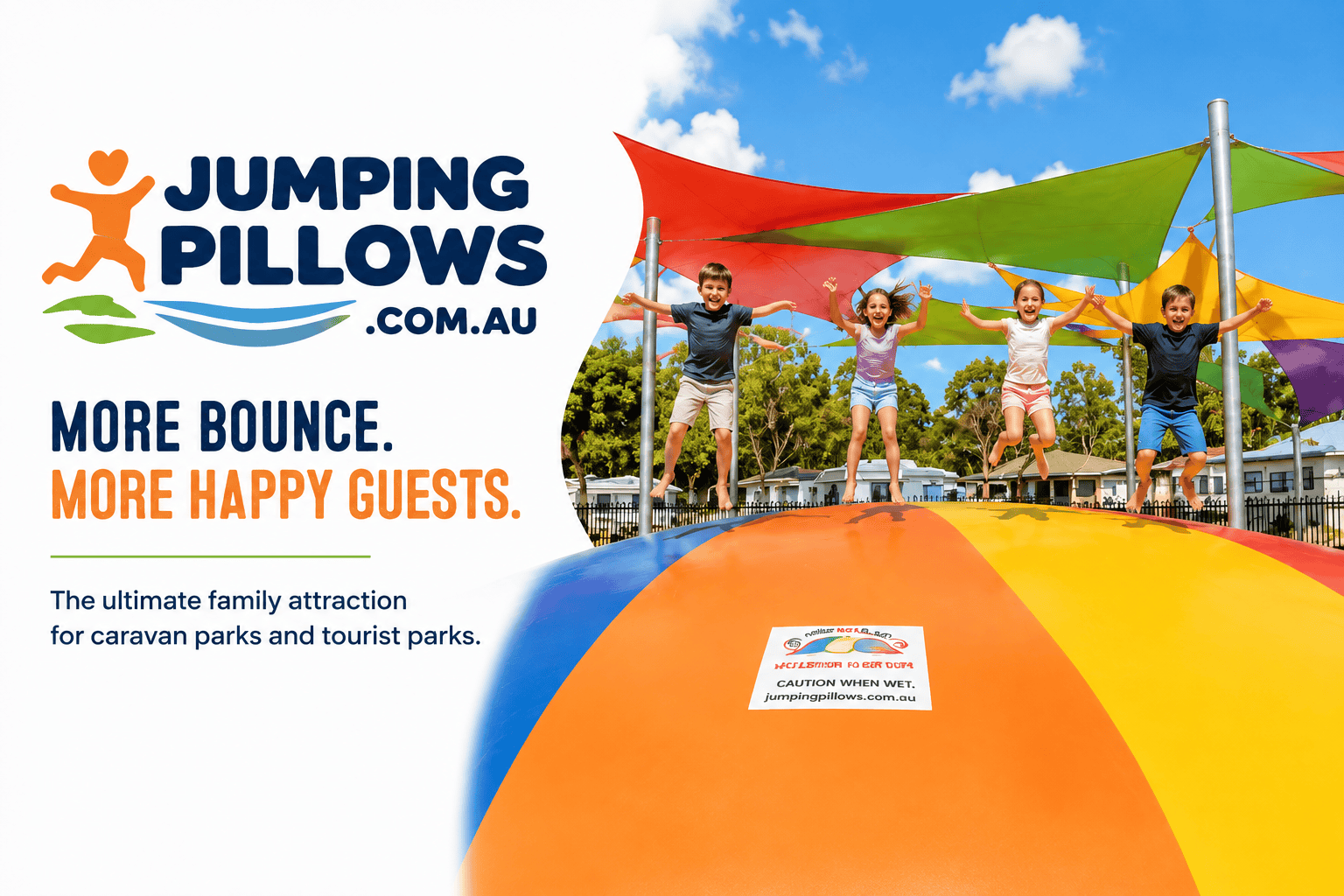 Why Australia’s Leading Holiday Parks Continue to Choose Jumping Pillows®