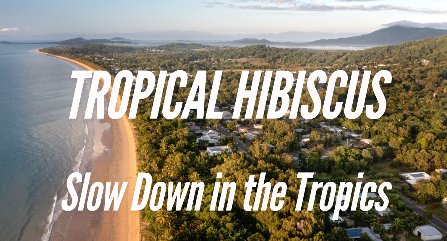 Tropical Hibiscus slow down in the tropics