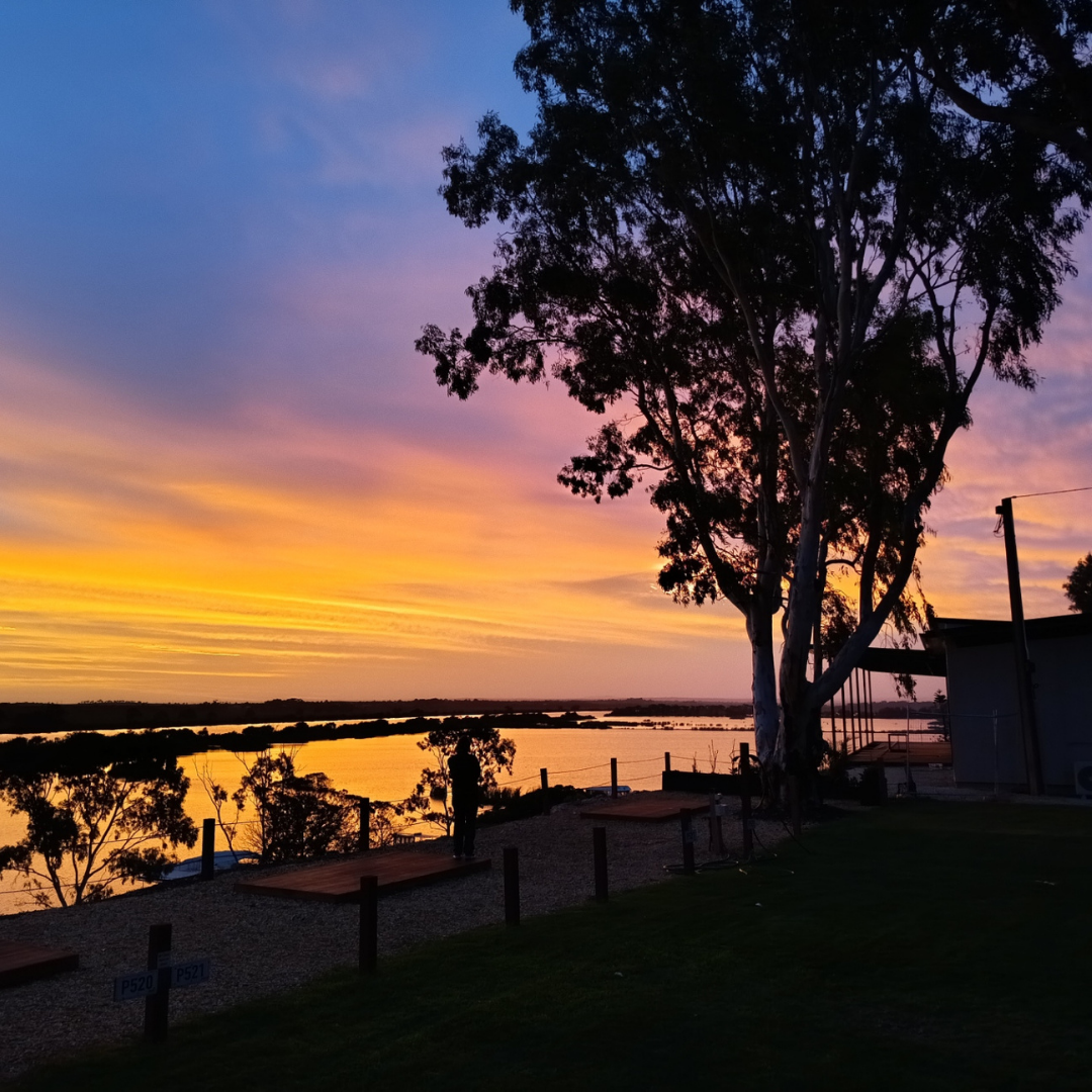 Day one sunset