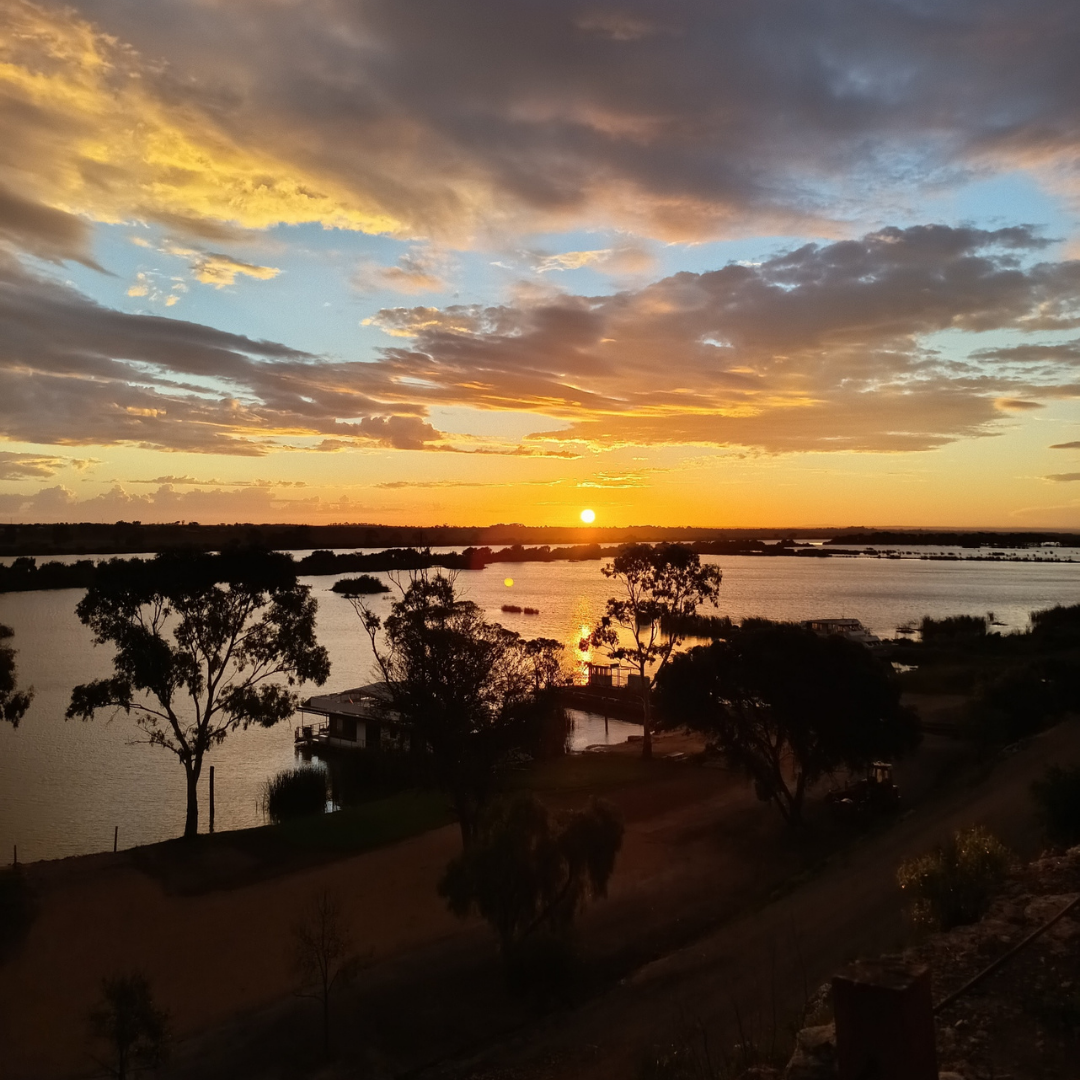 Day two sunset