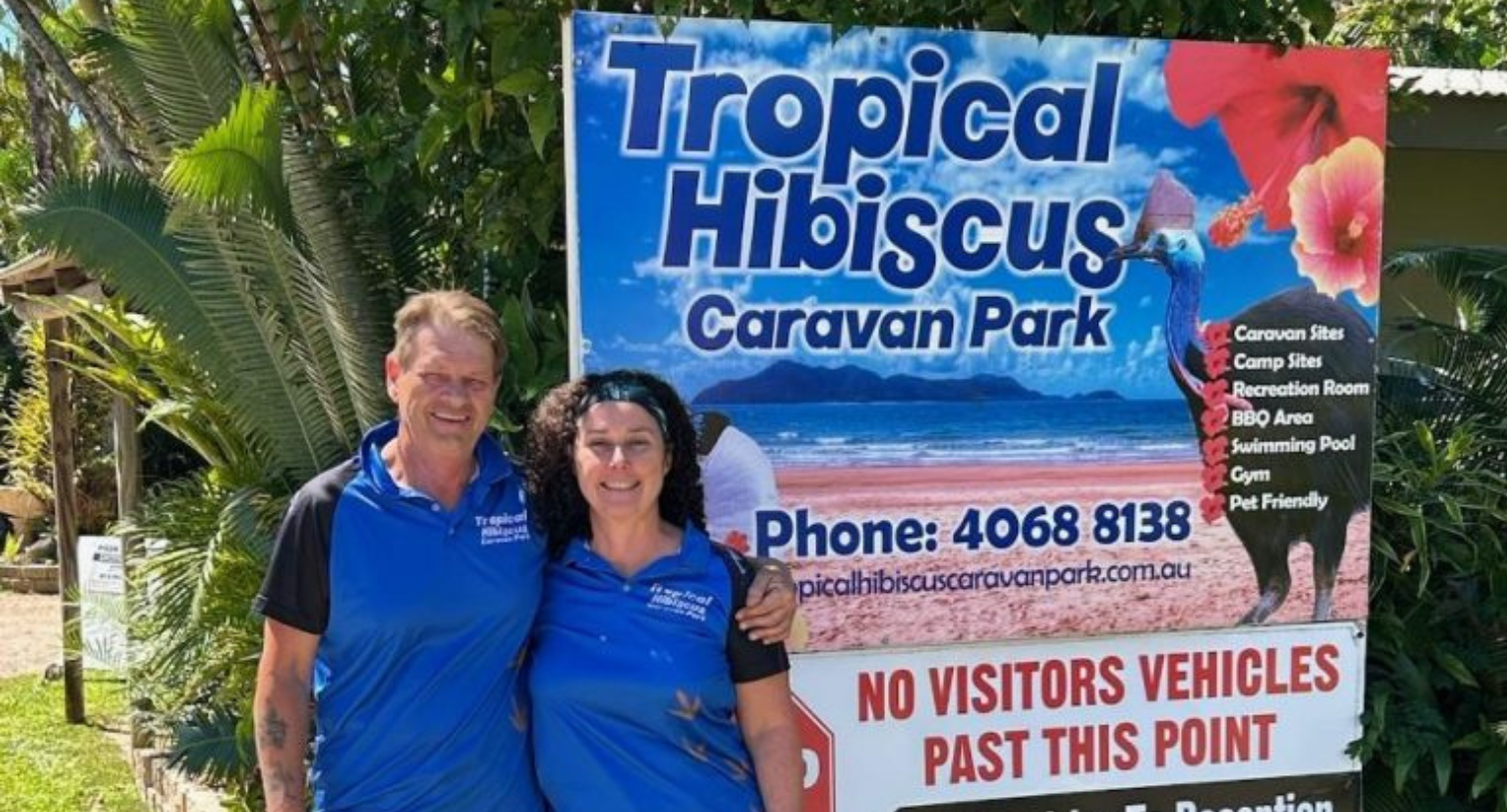 YouTubers 4X4XPLORE take over Tropical Hibiscus Caravan Park in Mission Beach