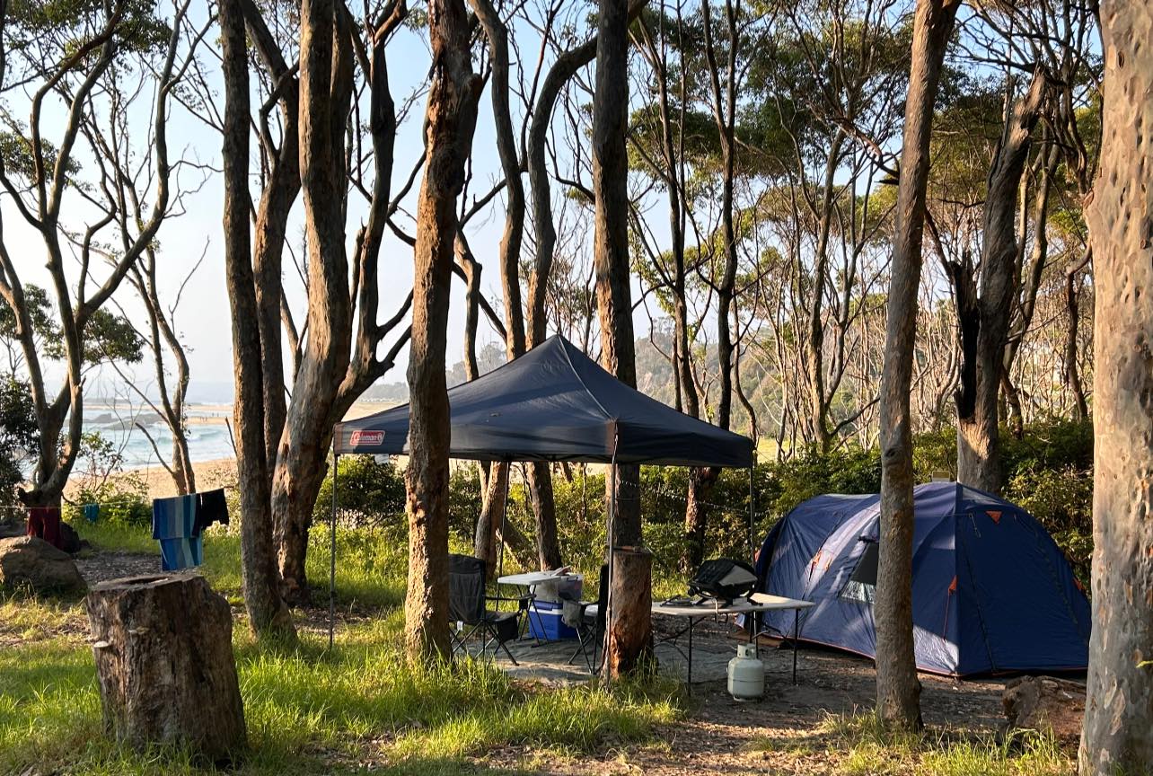 mystery bay campground swag with gazebo