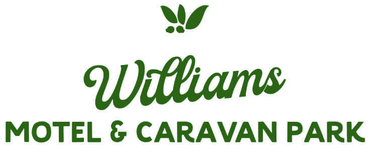 Williams Motel & Caravan Park logo.